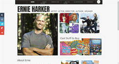 Desktop Screenshot of ernieharker.com